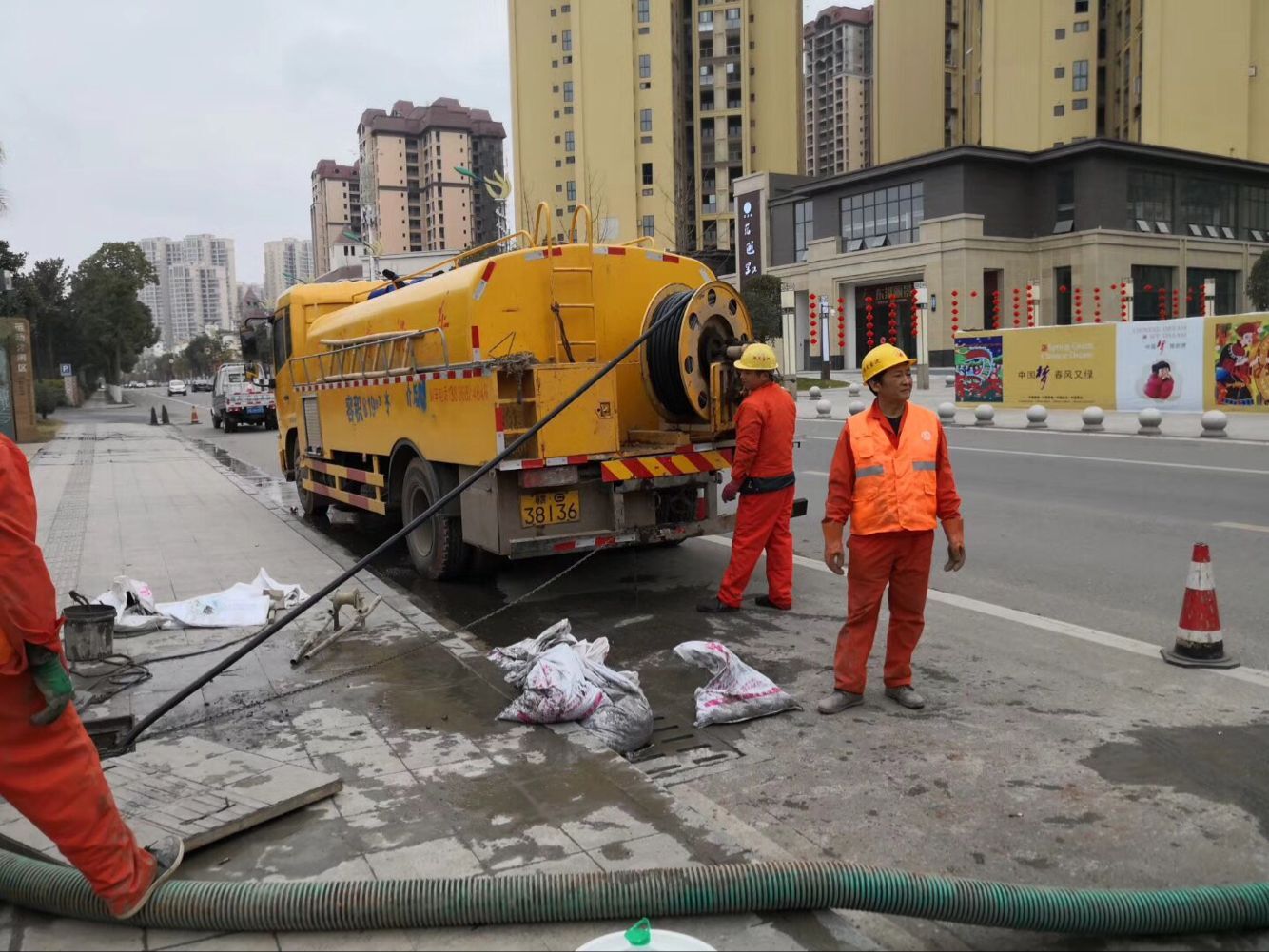 博兴排污管道清淤-管道清洗